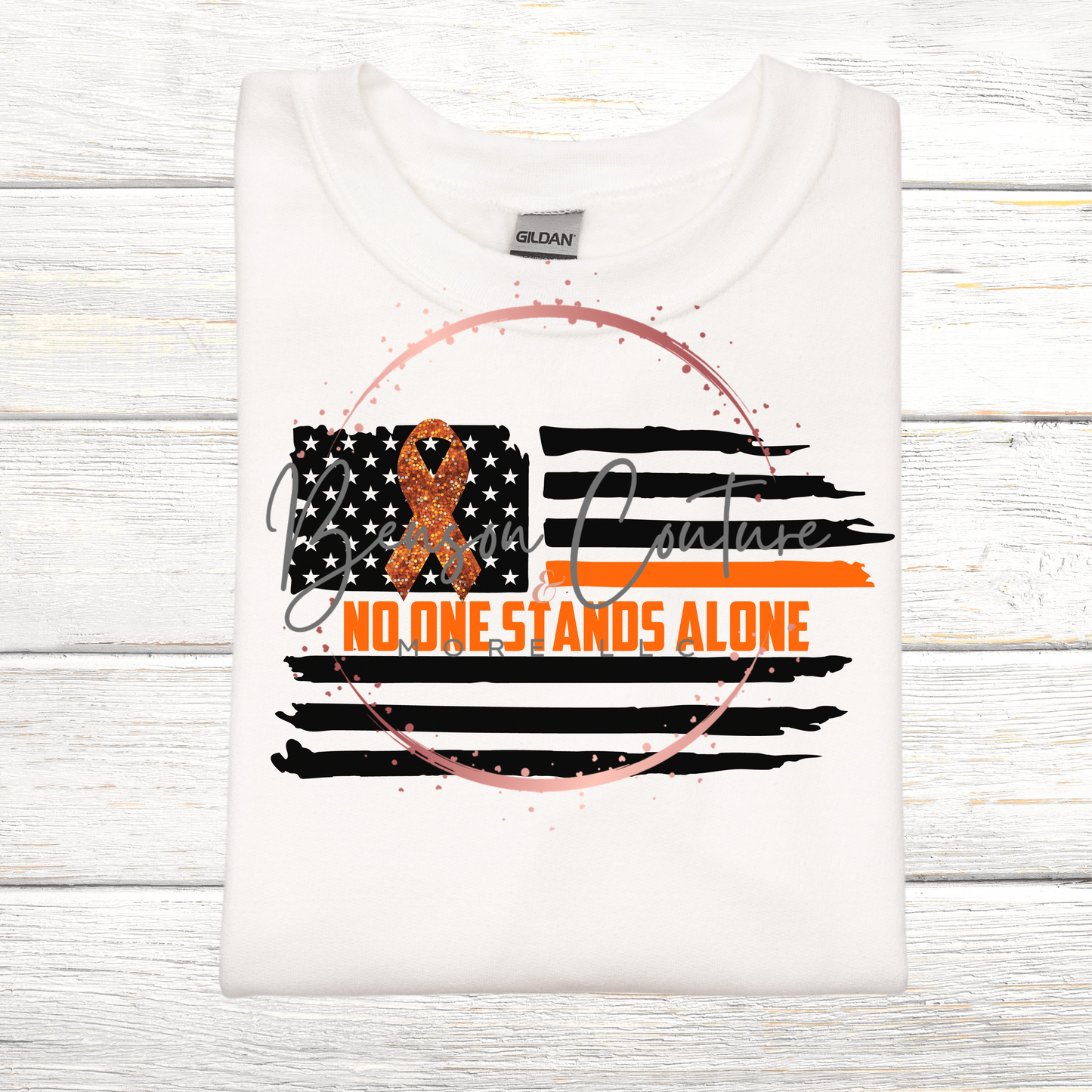 No One Stands Alone- Orange Ribbon