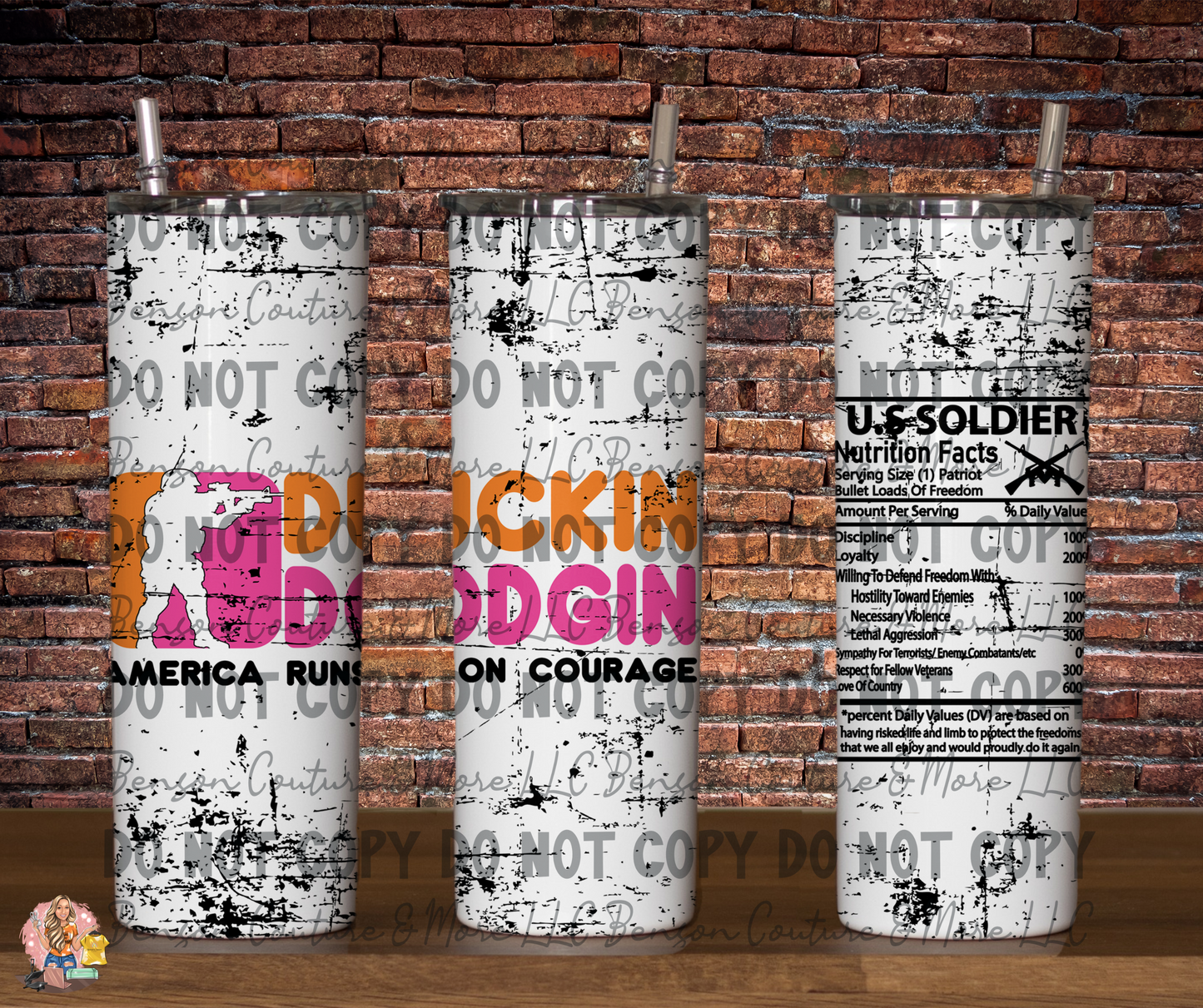 Duckin Dodgin- Tumbler