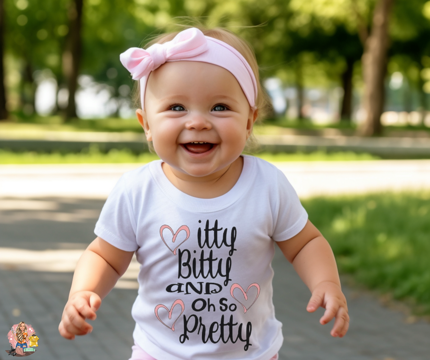 Itty Bitty and Oh So Pretty-Onesie