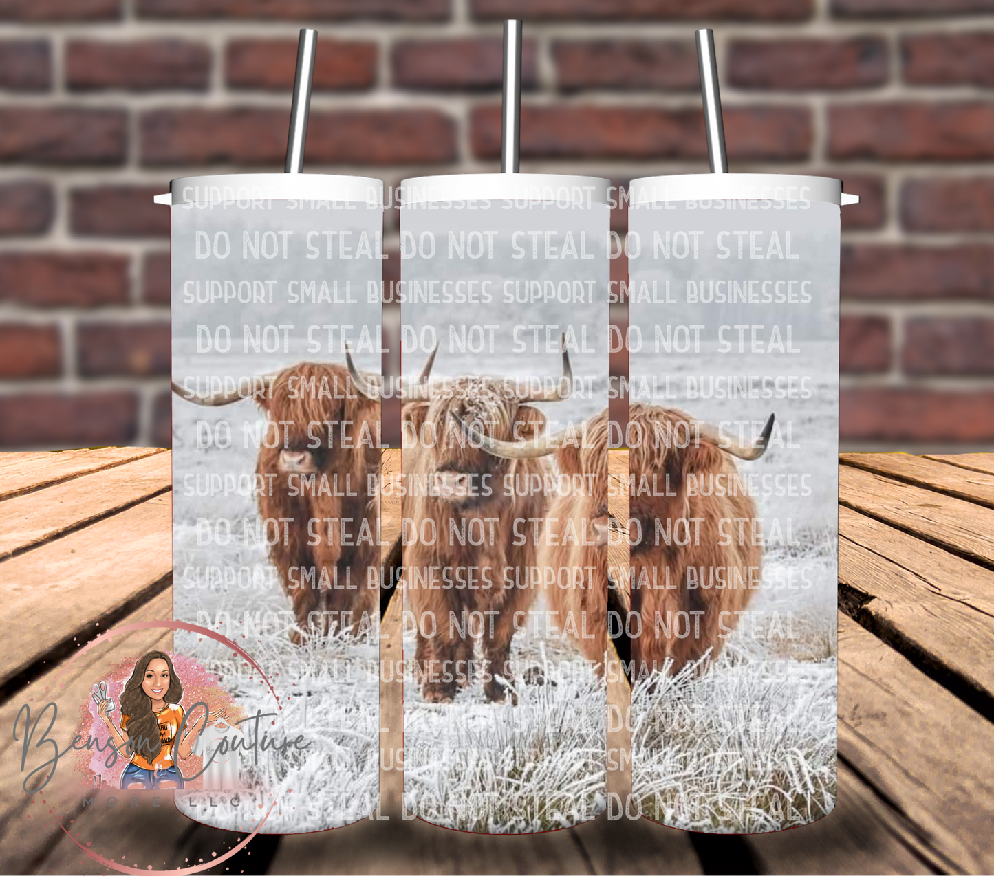 Mini Highland Cows