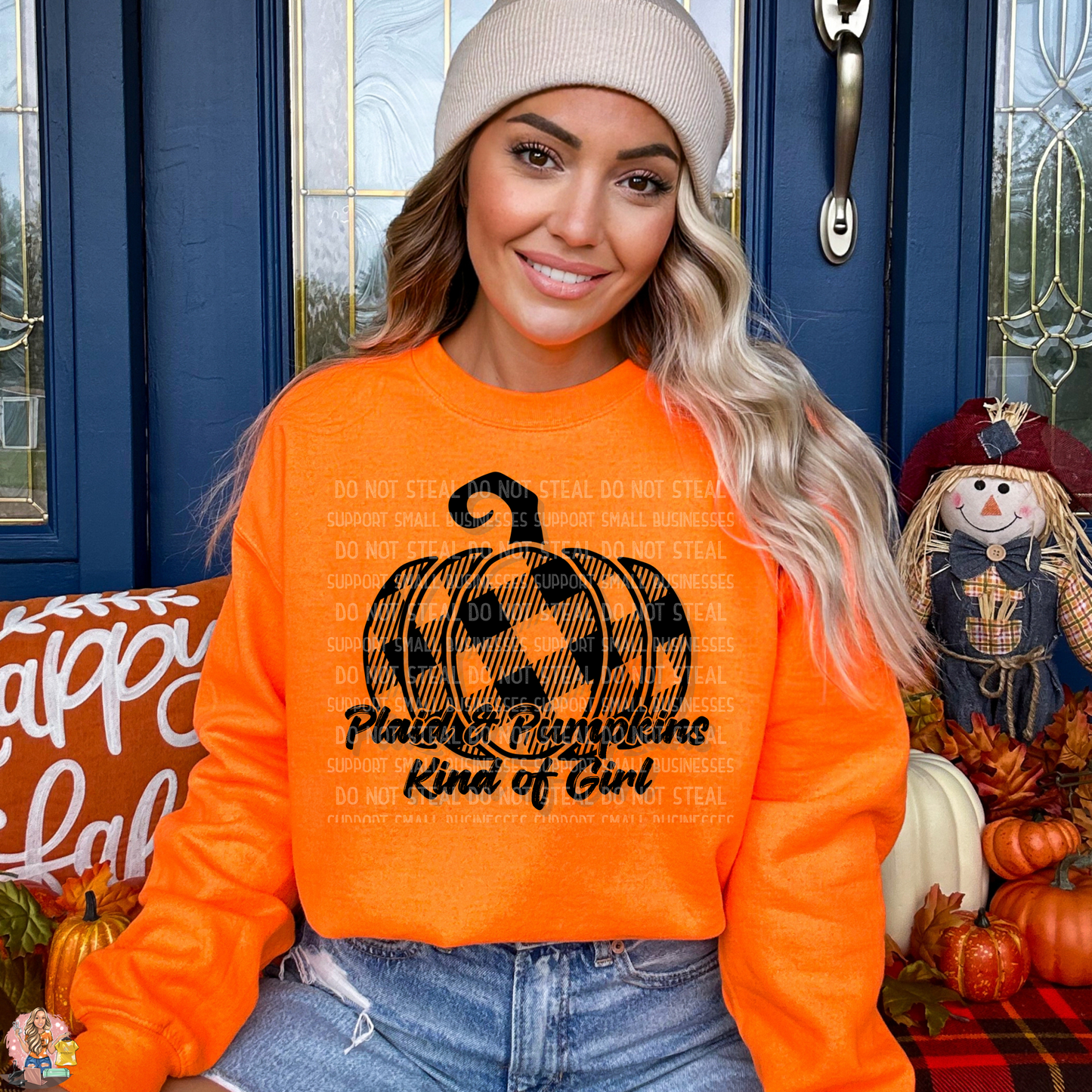 Pumpkin and Plaid Kind of Girl