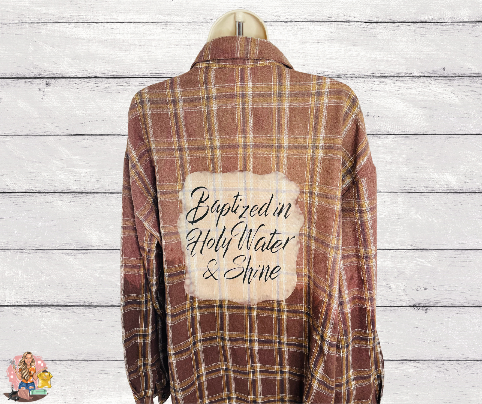 Custom Distressed Flannel