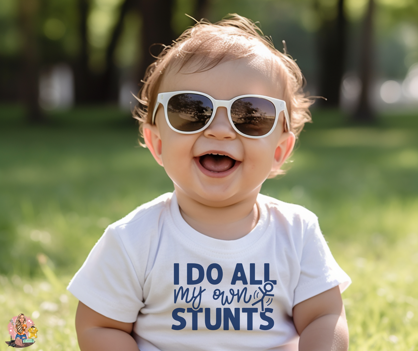 I Do All My Own Stunts-Onesie