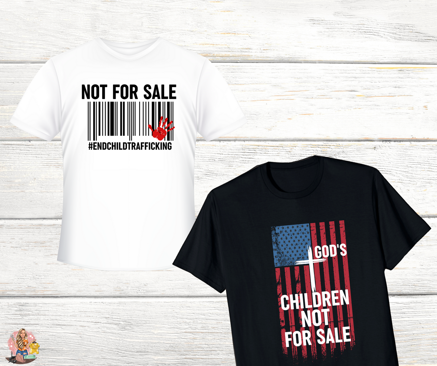 NOT FOR SALE OR Flag God's Children Not For Sale