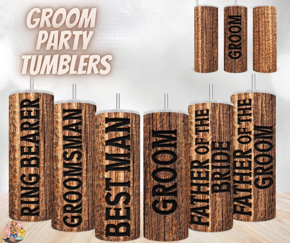 Groom Party Tumblers