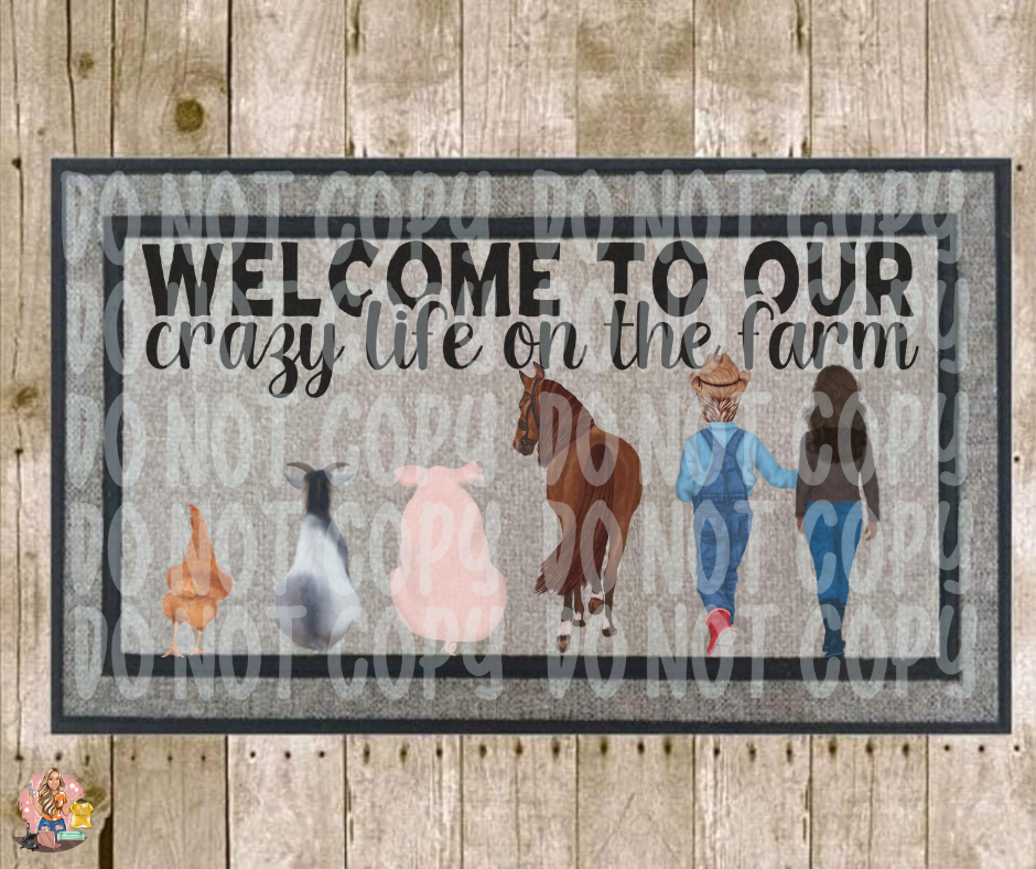 Custom Welcome Mat