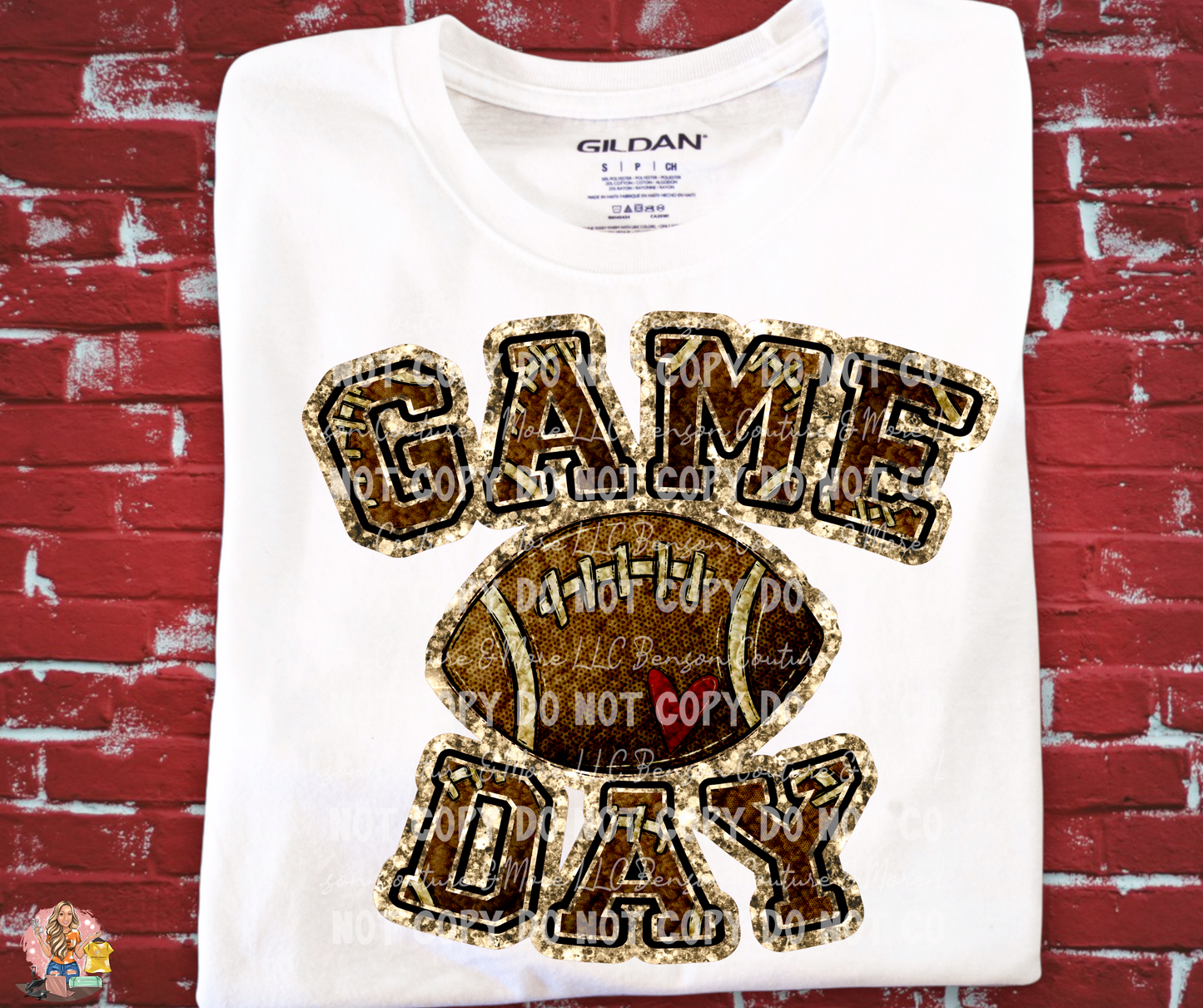 Game Day-Faux Sequin