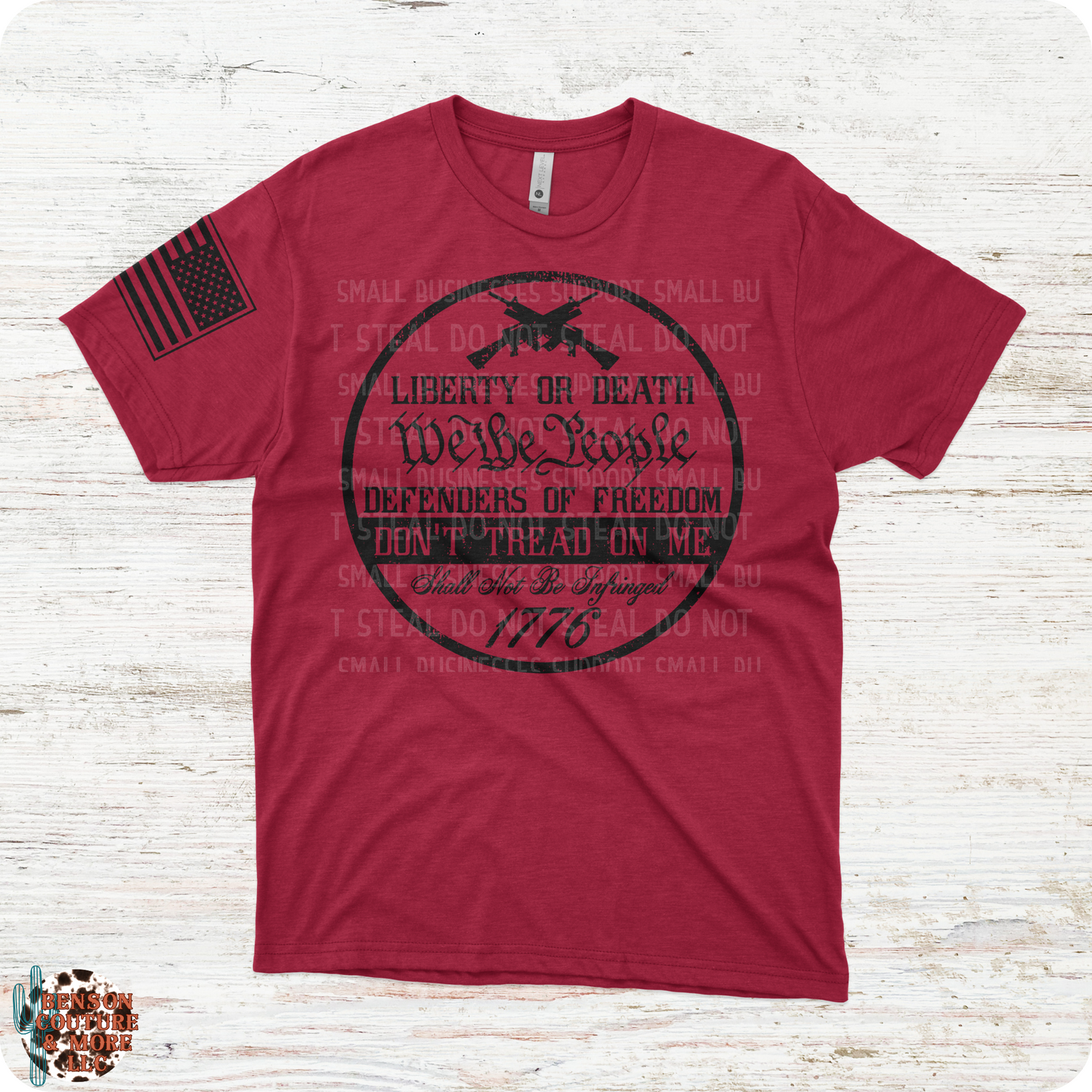 Liberty Or Death We The People- Red