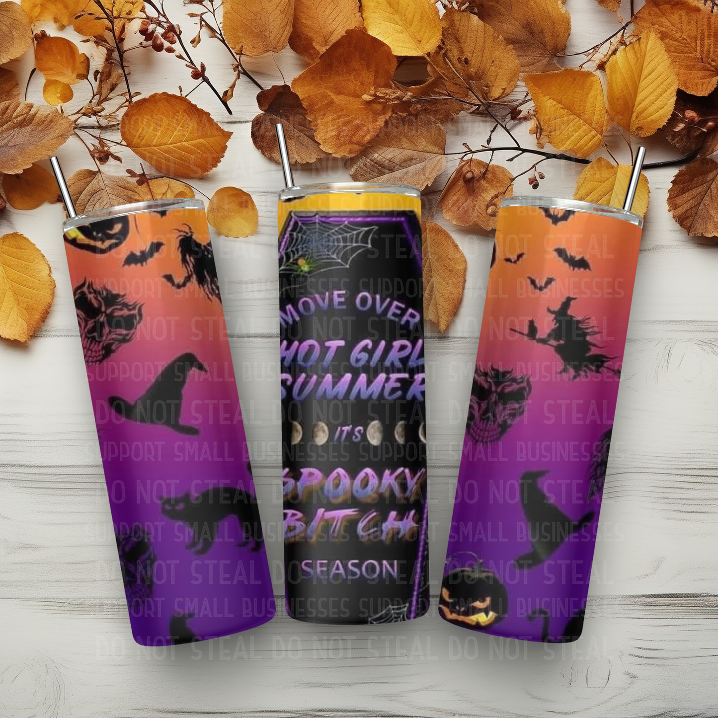 Move Over Hot Girl Summer It's Spooky B**** Season-Tumbler