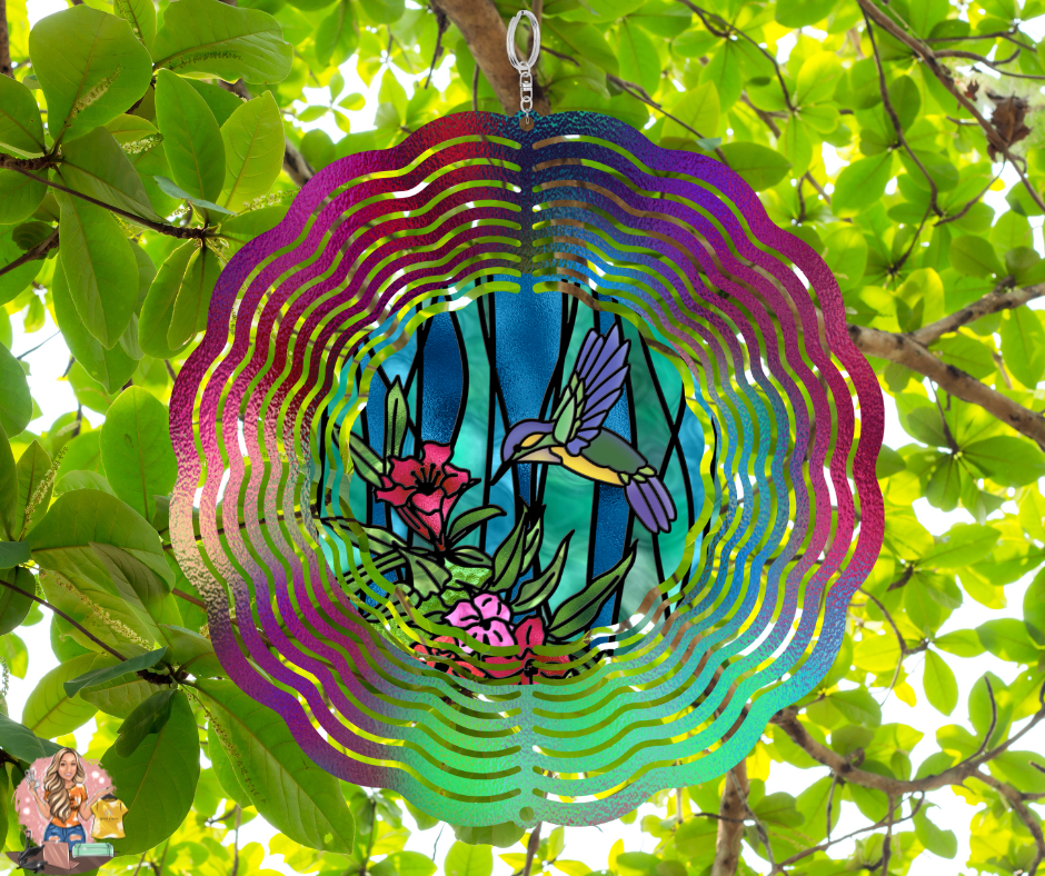 3D Double Sided Wind Spinner