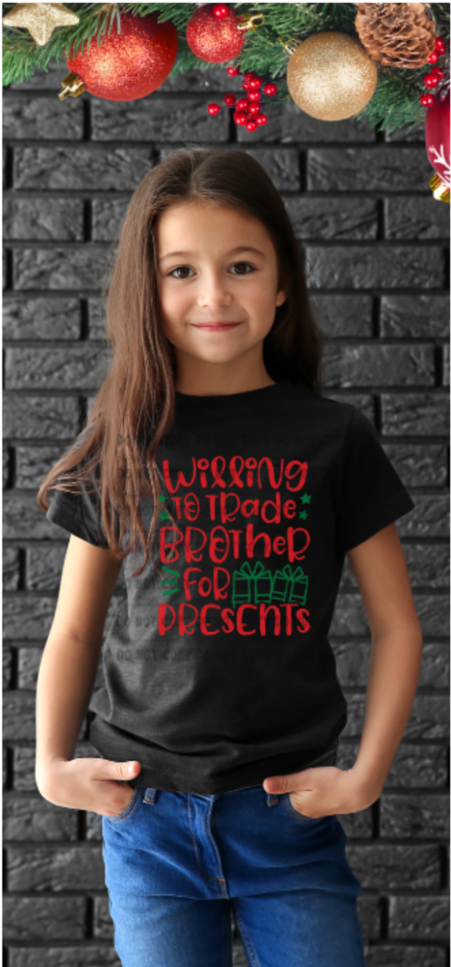 Youth- Willing To Trade Sister/Brother For Presents