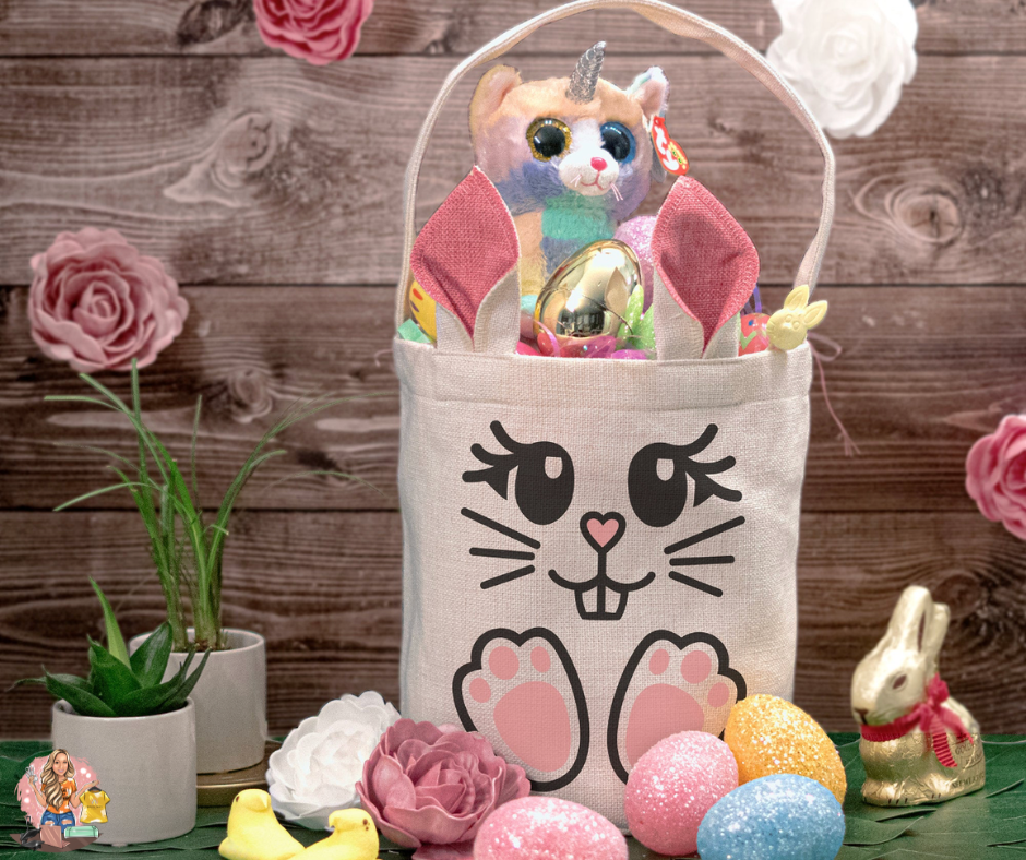 Sublimation Easter Bunny Bag/Basket