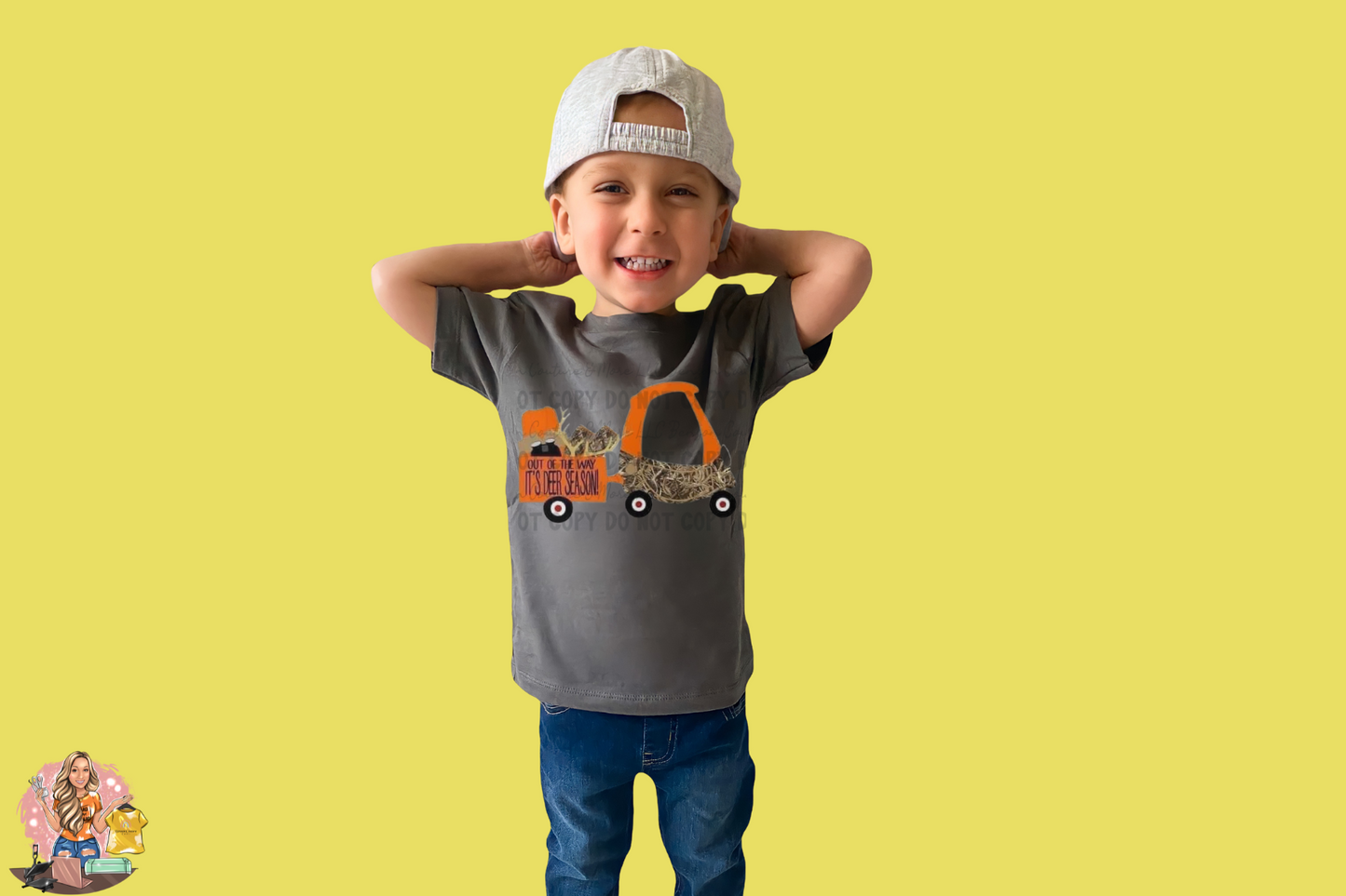 Out of the Way It's Deer Season-Boy-Tee