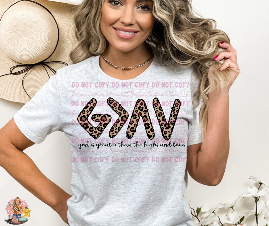 God is Greater Than the Highs and Lows