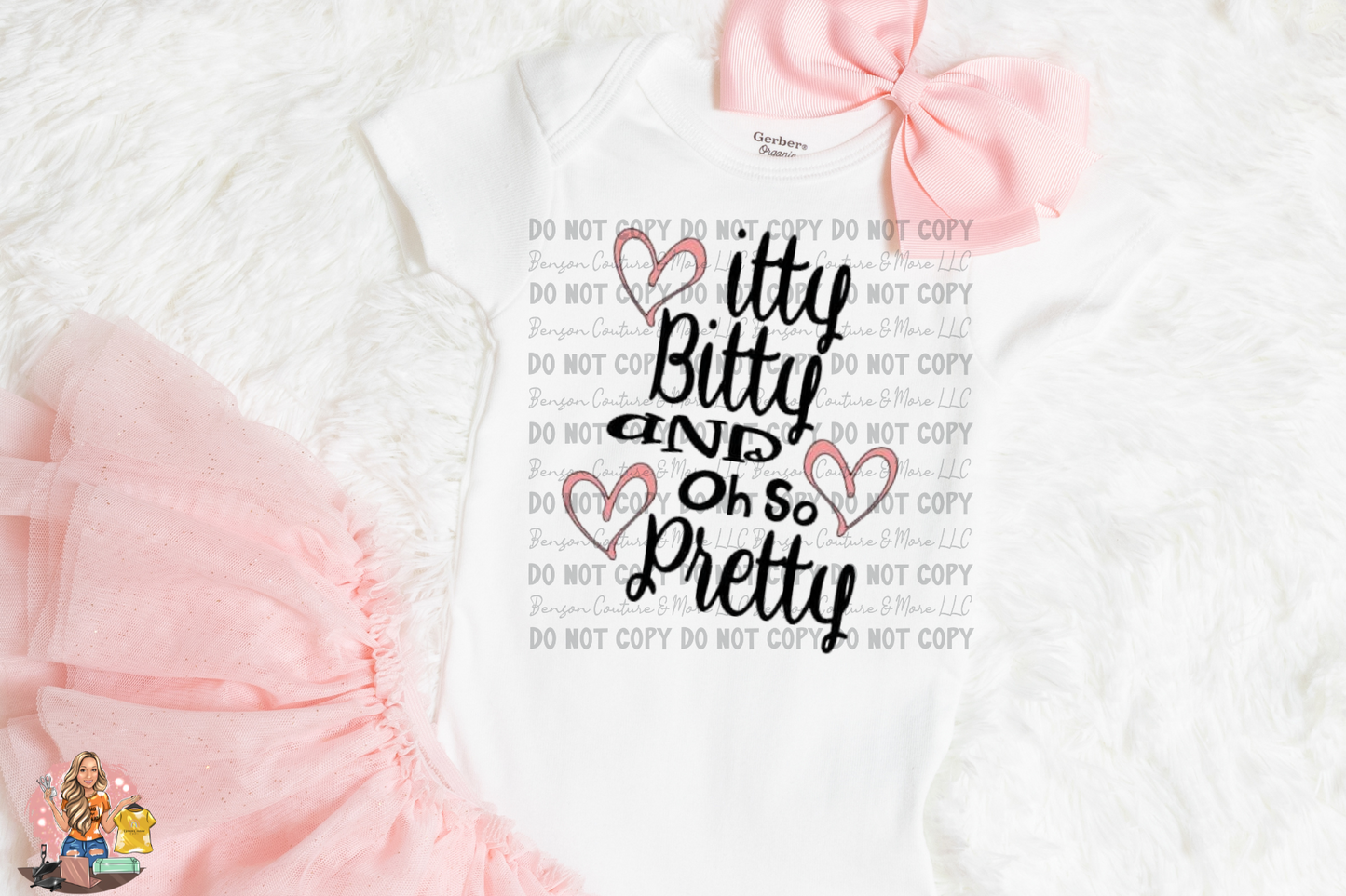 Itty Bitty and Oh So Pretty-Onesie