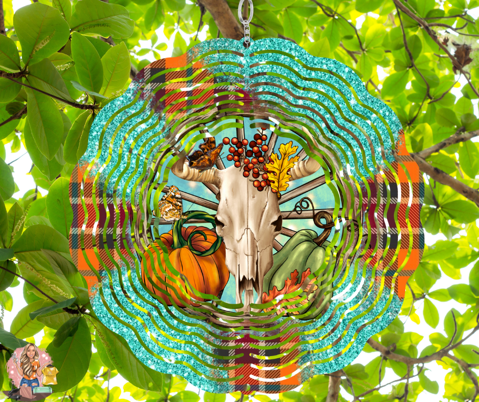 3D Double Sided Wind Spinner
