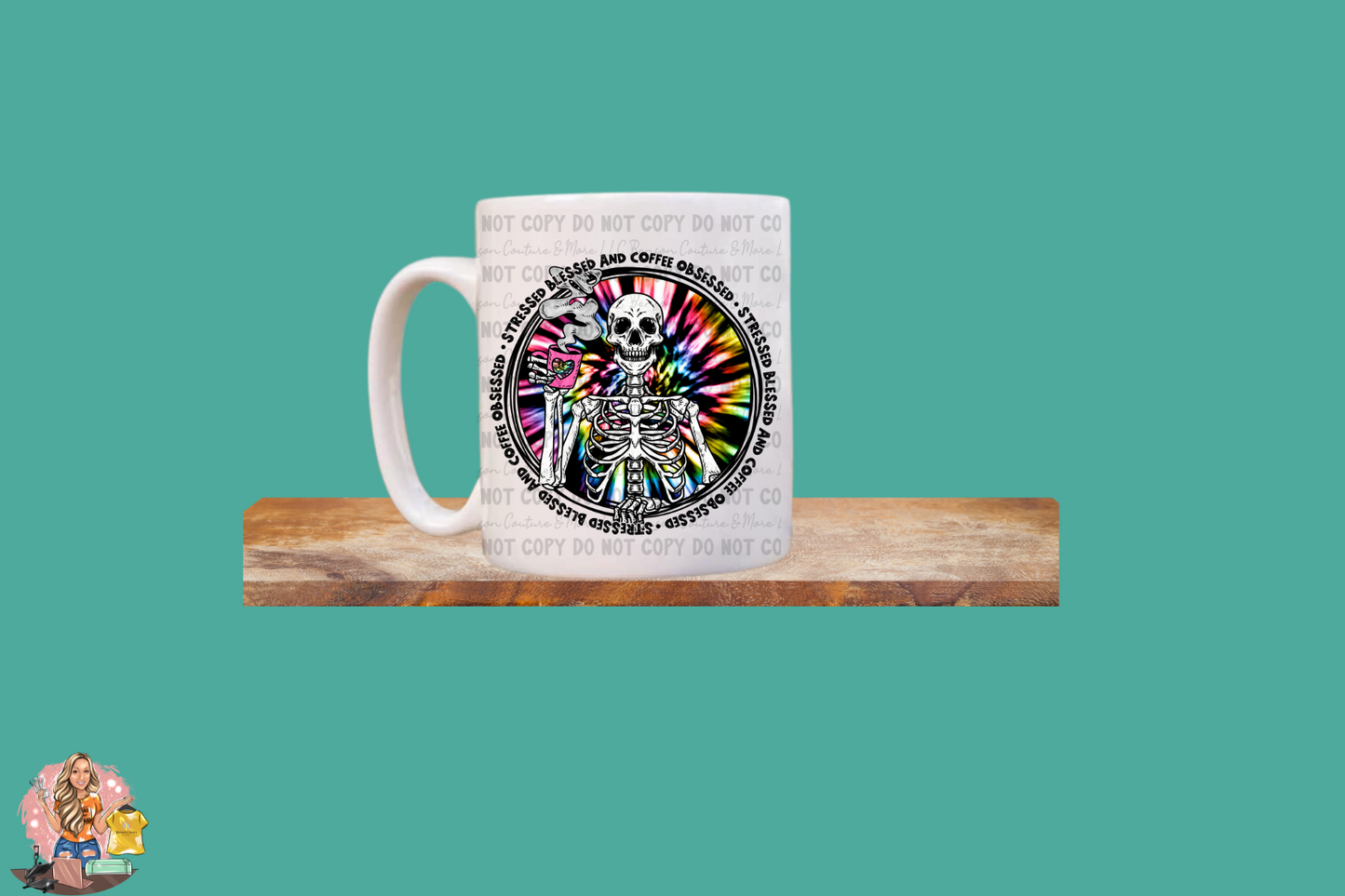 Stressed, Blessed and Coffee Obsessed-Mug