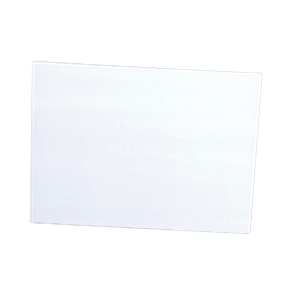 Glass Cutting Board With White Bottom