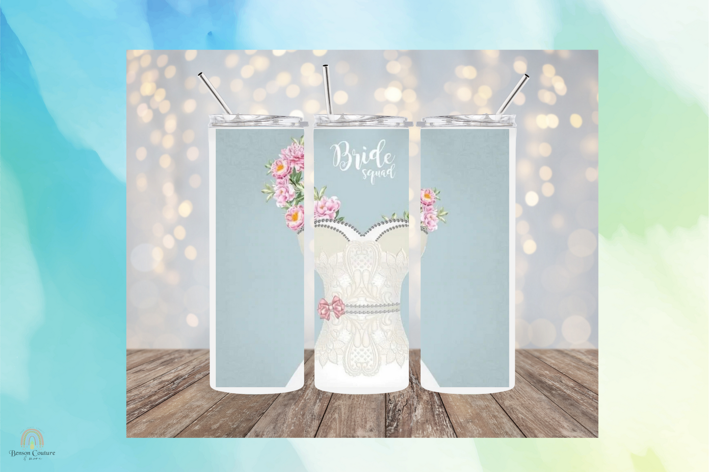 Personalizable Bride Squad-Tumbler