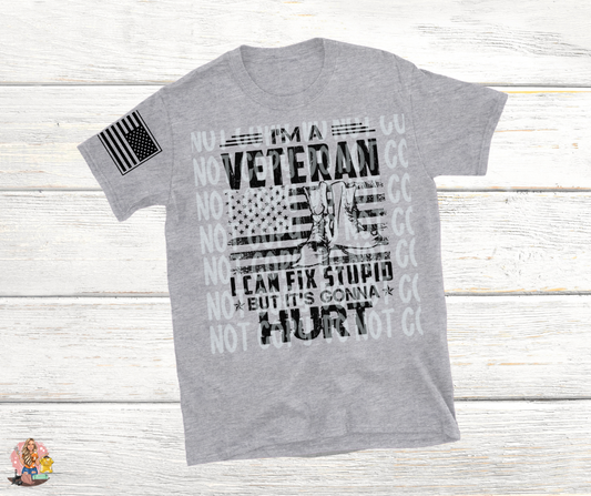 I'm A Veteran I Can Fix Stupid But It's Going To Hurt