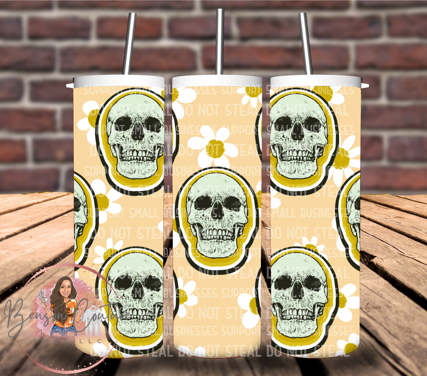 Skull-Yellow