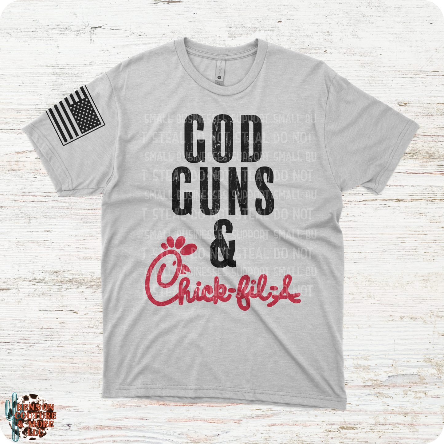 God Guns & Chick-Gray