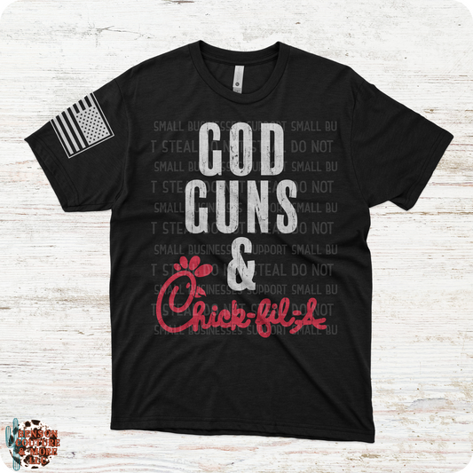 God Guns & Chick-Black