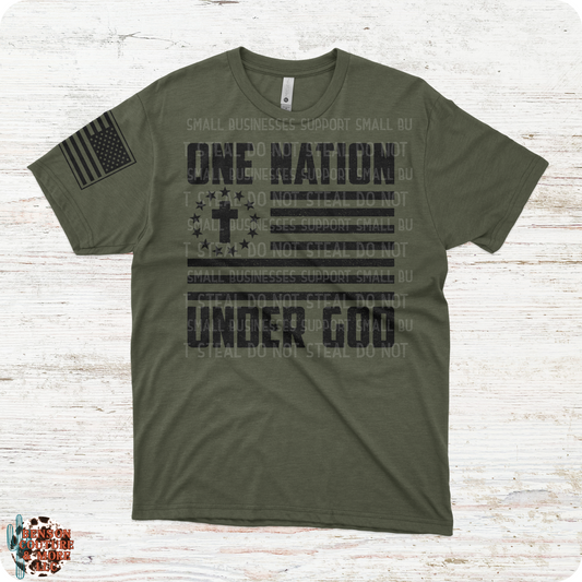 One Nation Under God-Green