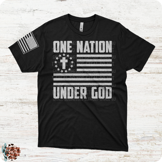 One Nation Under God-Black