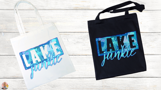 Lake Junkie.-Tote Bag