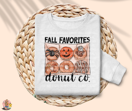 Fall Favorites Donut Co.