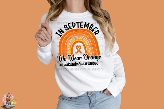 In September we Wear Orange