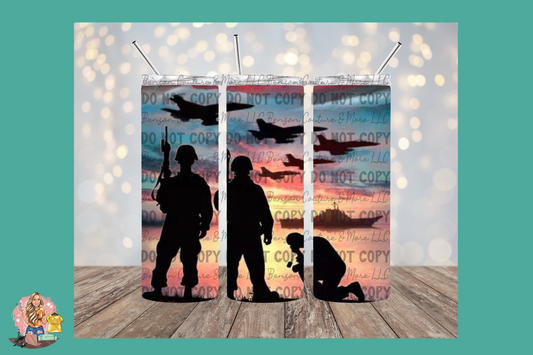 Military Planes-Tumbler