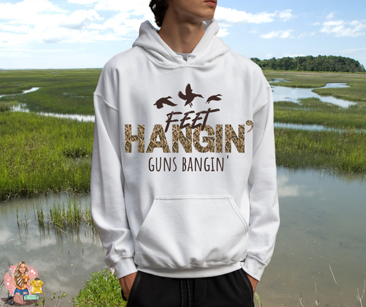 Feet Hangin' Guns Bangin'
