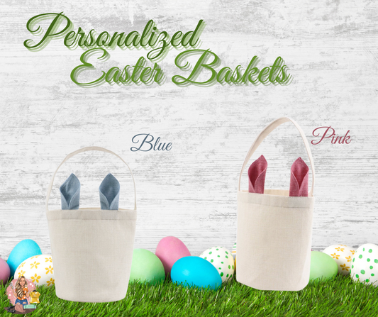 Sublimation Easter Bunny Bag/Basket