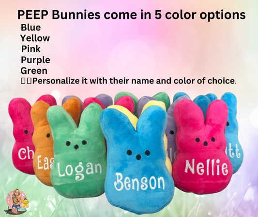 Personalized Peep Bunny