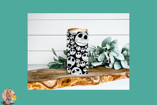 Jack-Beer Can Glass