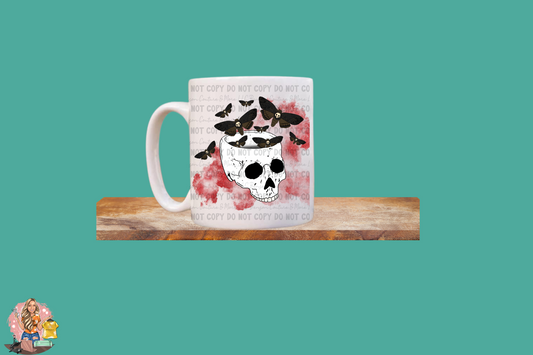 Skull Moths-Mug