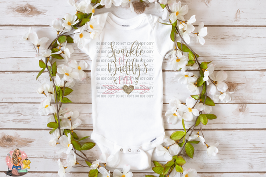 Sparkle of Daddy's Eyes-Onesie