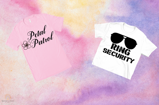 Petal Patrol, Ring Security-tee's