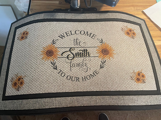 Custom Welcome Mat