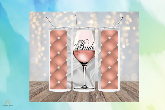 Personalizable Bride-Tumbler